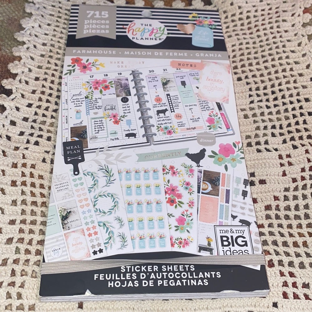 The Happy Planner Farmhouse Stickers